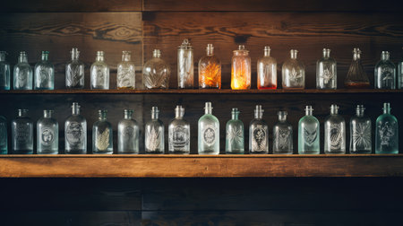 display vintage waterの素材