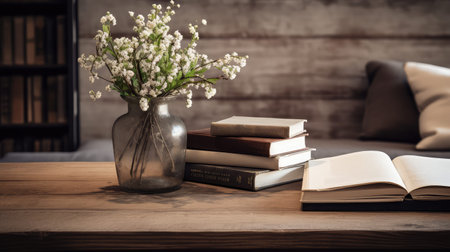 distressed table mockupの素材