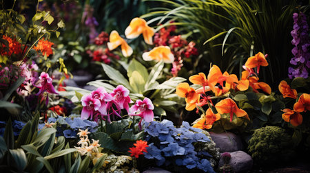 blooming plant loveの素材