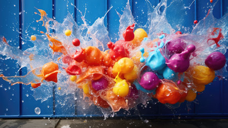 splash water balloonsの素材