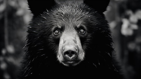 facial peonys black and whiteの素材