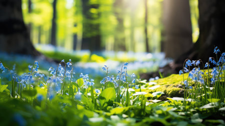 blue spring colorsの素材