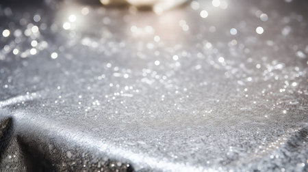 shine silver glitter effectの素材