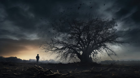 branches teen boy blackの素材