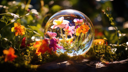 garden water orbの素材