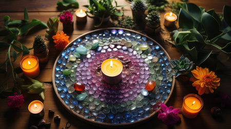 design plant mandalaの素材