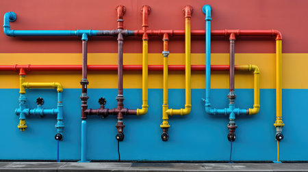 municipal water flow pipeの素材