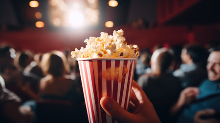 movie popcorn boxの素材