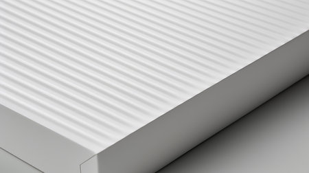 durable white corrugated boxの素材