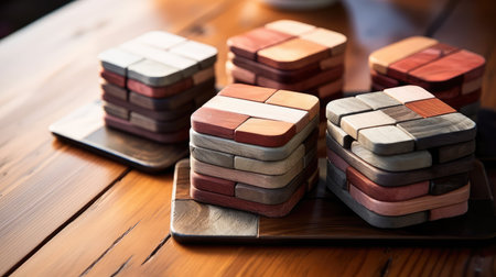 charm palette woodの素材