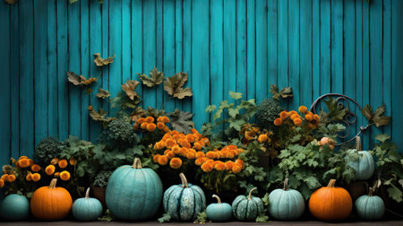 ivy teal and black gradientの素材