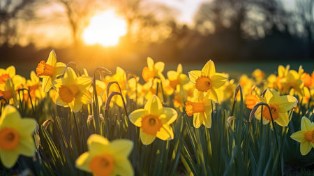 yellow spring goldの素材