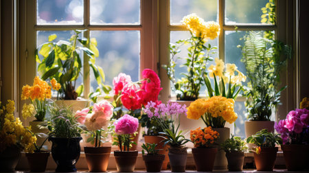 sill plant windowの素材