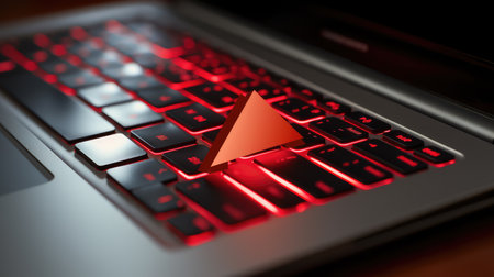 negative red down arrowsの素材