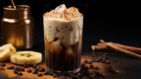 blend banana coffeeの素材