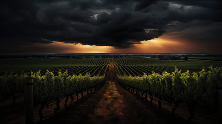 silhouette wine blackの素材