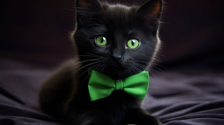 photo black bowtieの素材