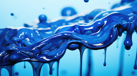 melting blue crayonの素材