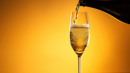 light champagne glass silhouetteの素材