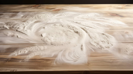 smooth wood table flourの素材
