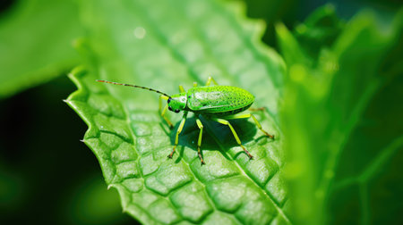 close bug on leafの素材