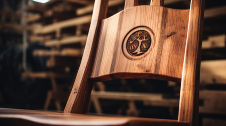 logo wood brandの素材