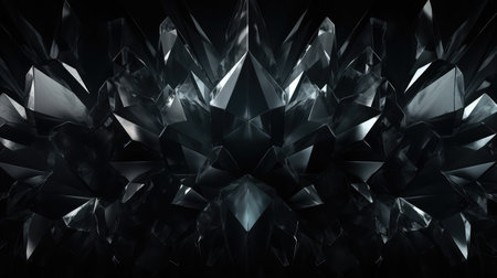 focal black crystal backgroundの素材