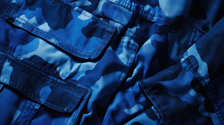 cargo blue camoの素材