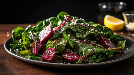 side beet leavesの素材