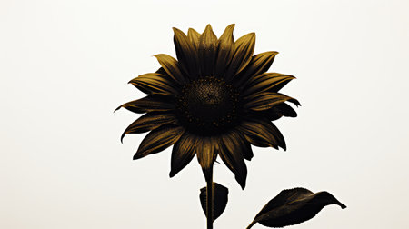 sunflower black gold textureの素材