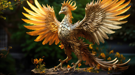 majestic gold phoenixの素材