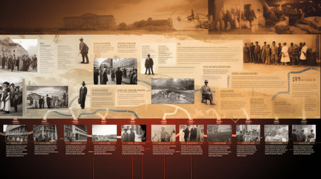 dates data timelineの素材