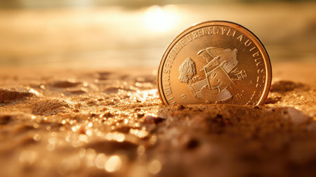 macro gold dollarの素材