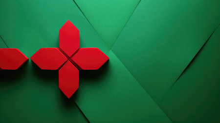 binary green check red xの素材