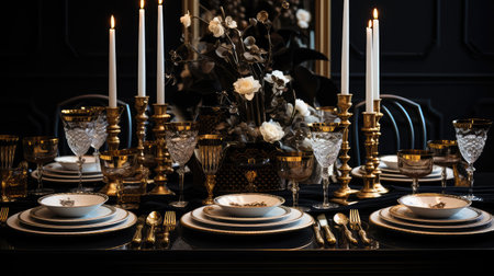 table dark blackの素材