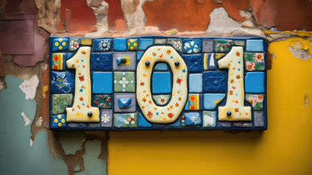 creative house numberの素材