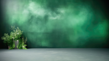 texture green studio backgroundの素材