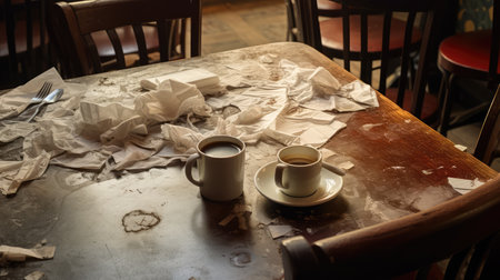 chaotic dirty tableの素材