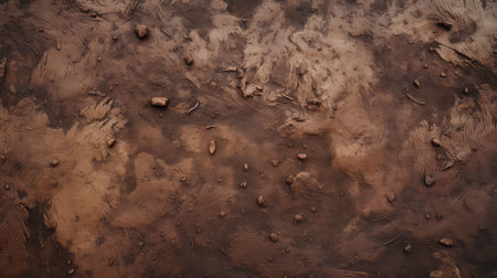 footprints dirt texture backgroundの素材