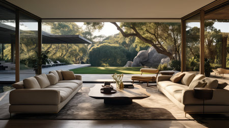 modern glass wallsの素材