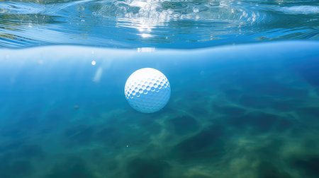 peaceful golf ball waterの素材
