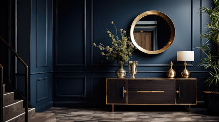 dramatic hallway wallの素材