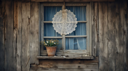 rustic door windowの素材