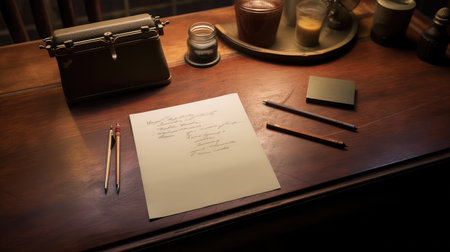 organized desk noteの素材