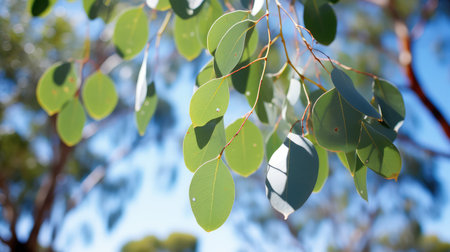 peppermint essential oil plantsの素材