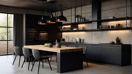 pendant kitchen furnitureの素材