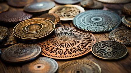 etching metal discの素材