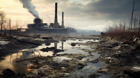 metals power plant pollutionの素材