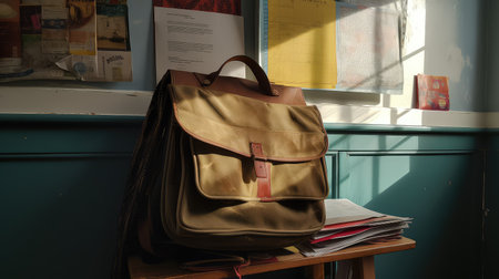 satchel school book bagの素材