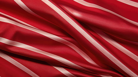 fabric red stripeの素材